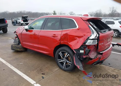 2019 Volvo Xc60 T6 R-Design z USA, uszkodzony, nr VIN YV4A22RM7K1353183